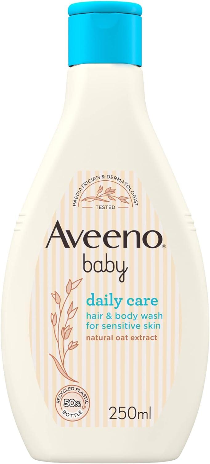 Aveeno Baby Daily Care Hair And Body Wash, 250ml - Wellness Shoppee