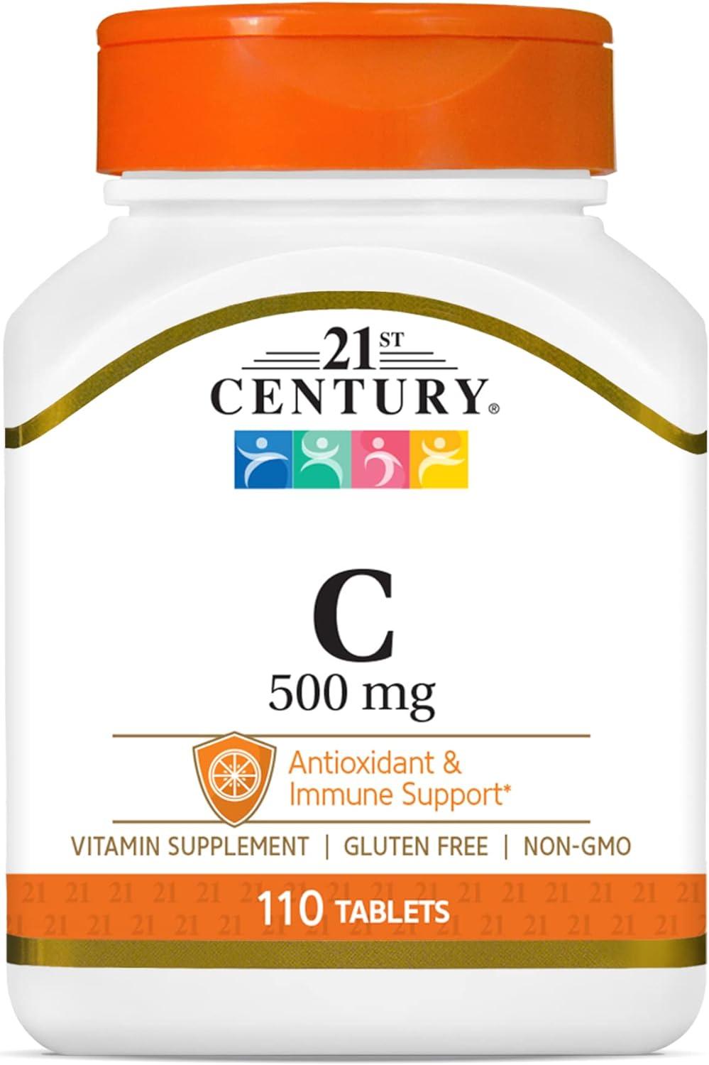 21st Century C 500Mg 110 Tablets - Wellness Shoppee