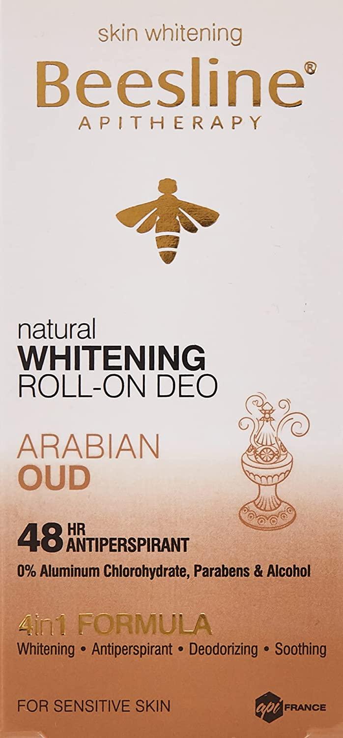 Beesline Whitening Roll-On Deodorant, Arabian Oud - Wellness Shoppee