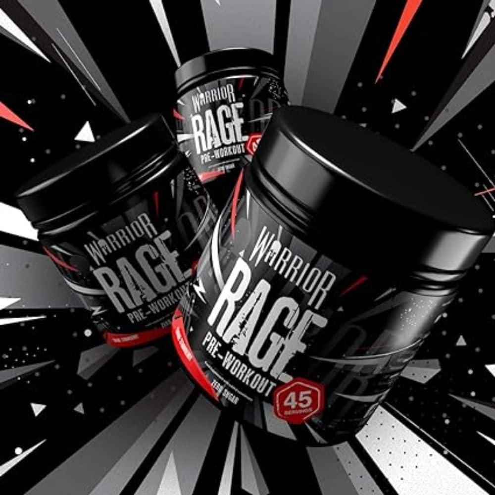 Warrior Rage Pre Workout Powder 45 Servings - Wellness Shoppee