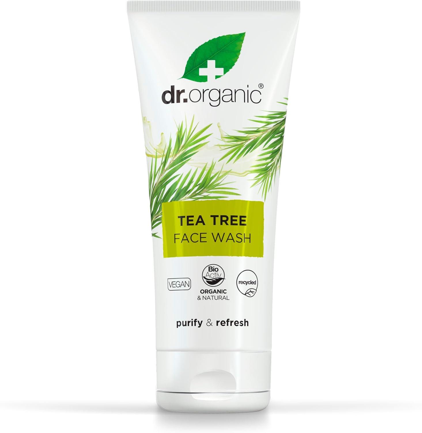 Dr. Organic Dr.Organic Tea Tree Face Wash - 200Ml - Wellness Shoppee