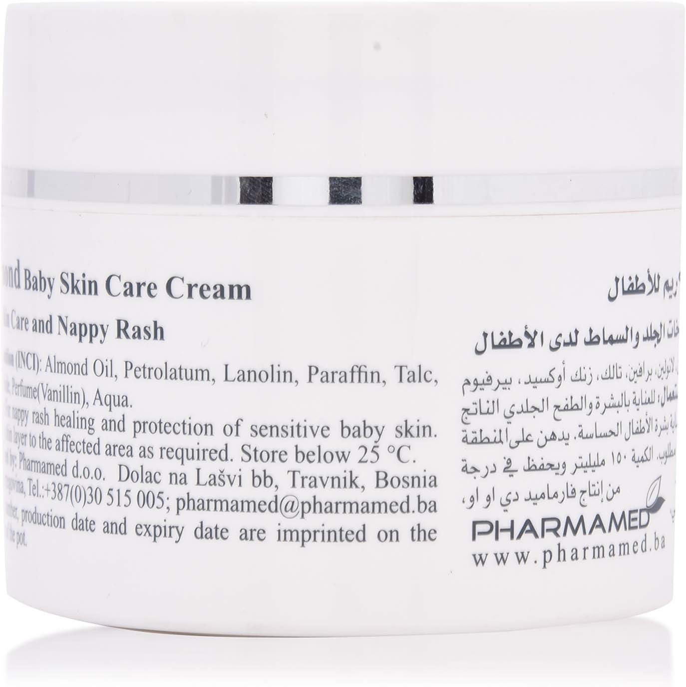 Pharmamed Almond Baby Skin Care Cream - 150 ml - Wellness Shoppee