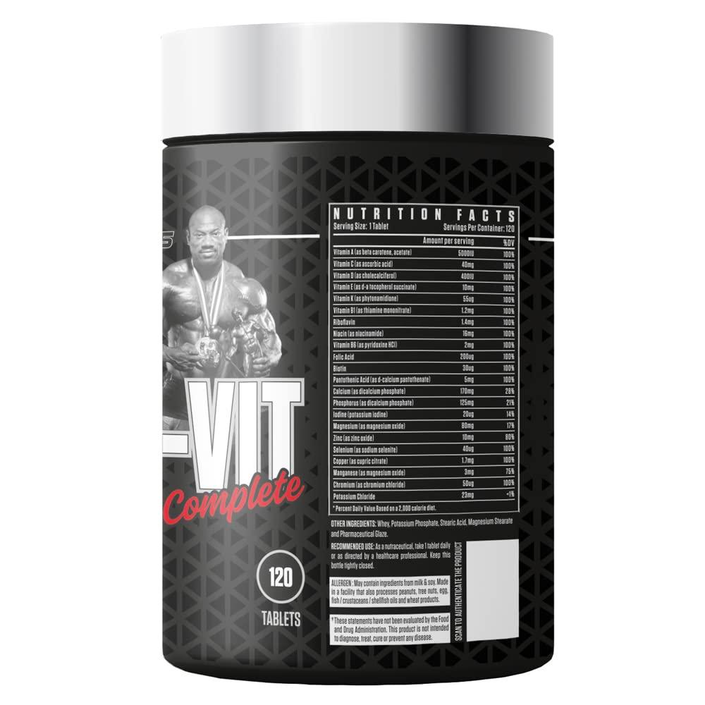 Dexter Jackson Black Series Multivitamin 120 Tablets - Wellness Shoppee