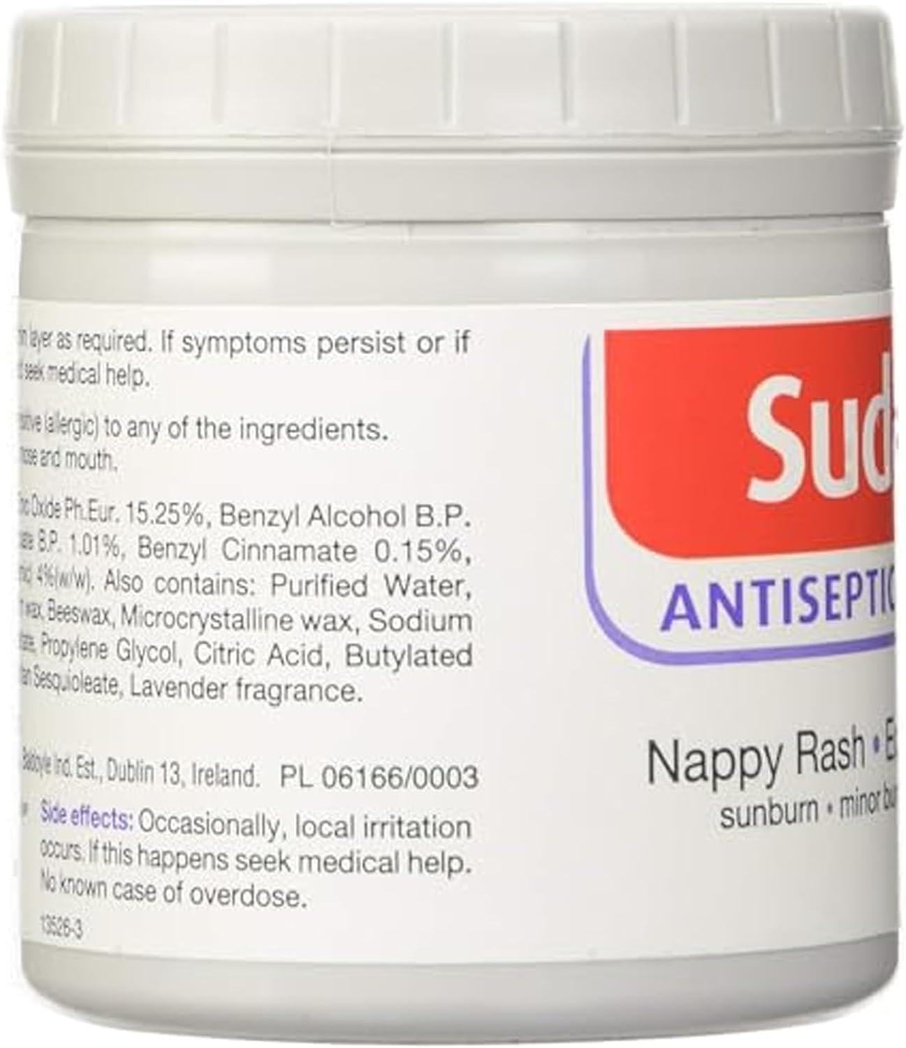 Sudocrem Antiseptic Healing Cream For Nappy Rash, Eczema, Burns - 250g - Wellness Shoppee