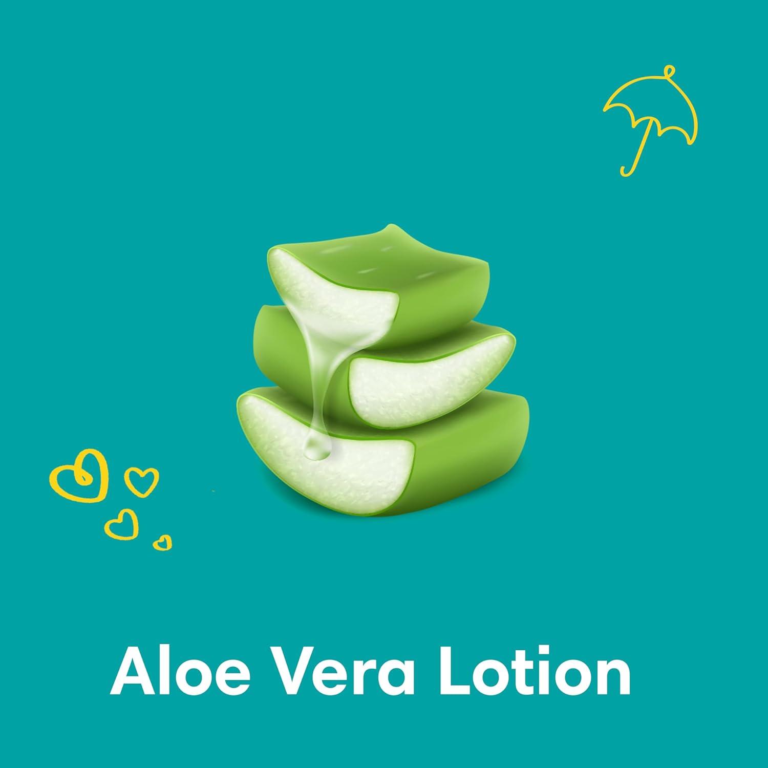 Pampers Baby-Dry Taped Diapers with Aloe Vera Lotion, Protection, Size 3, 6-10kg, 17 Count - Wellness Shoppee