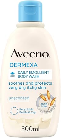Aveeno Emollient Body Wash Dermexa, 300 ml