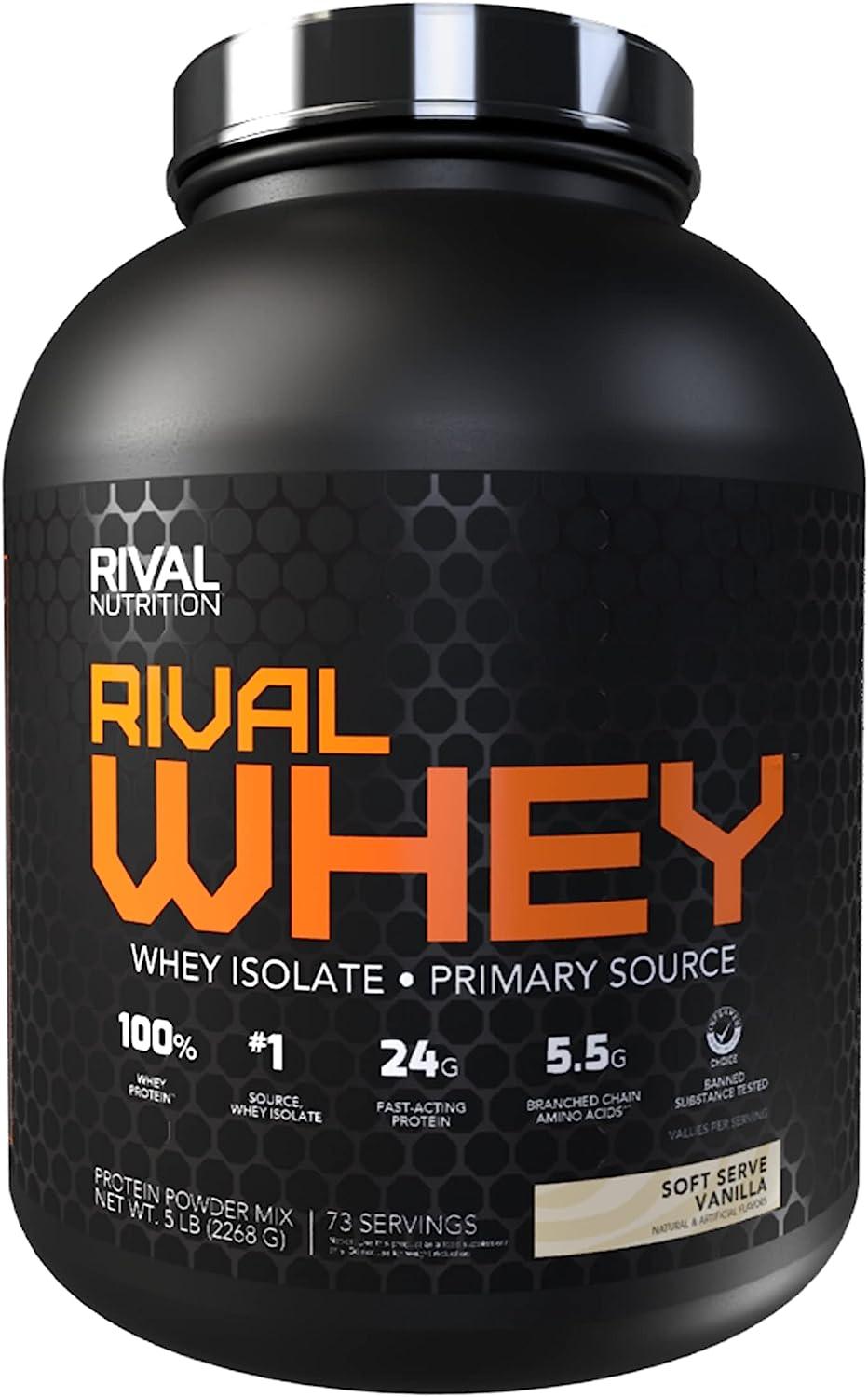 Rivalu Whey - 5lbs - Wellness Shoppee
