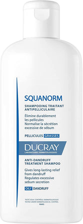 Ducray Squanorm Dandruff Shampoo - 200 ml - Wellness Shoppee