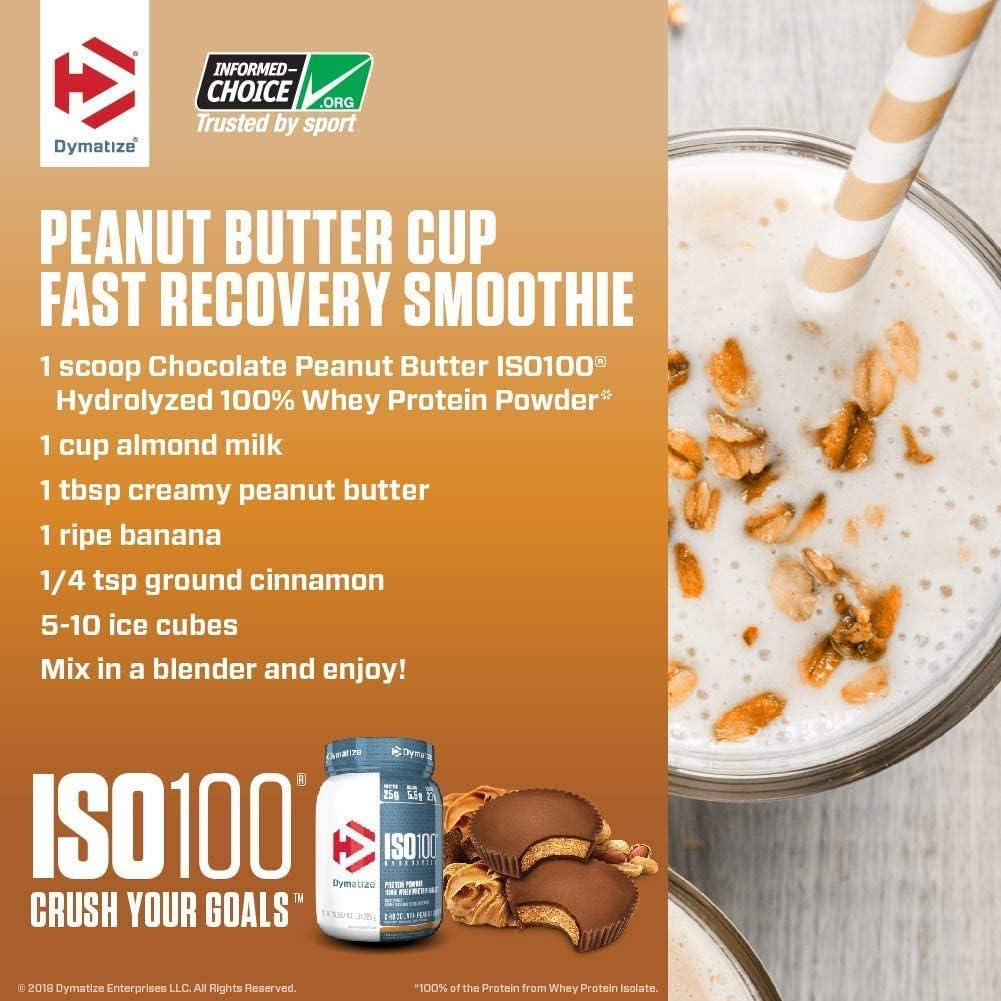Dymatize ISO 100 Chocolate Peanut Butter 5Lb - Wellness Shoppee