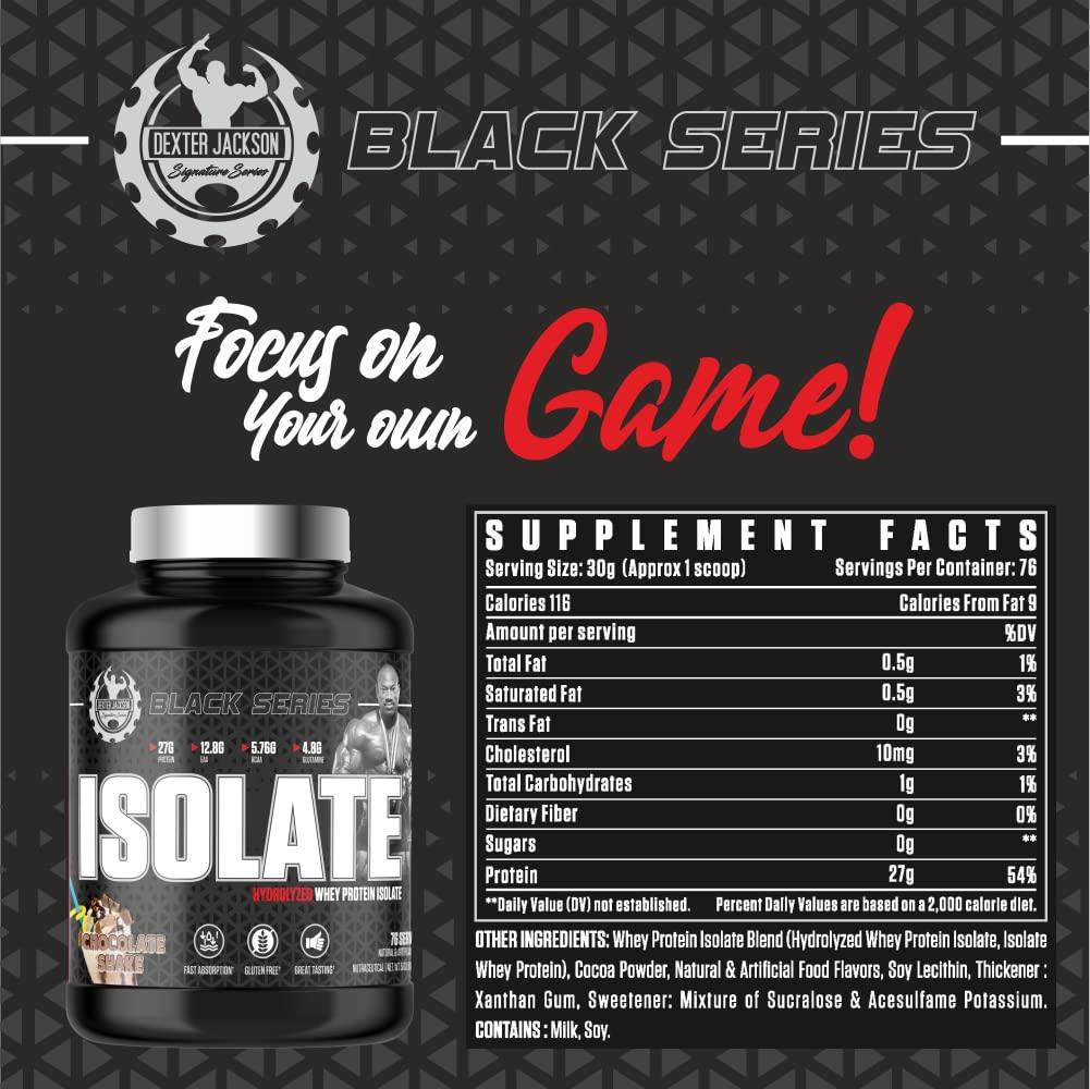 Dexter Jackson Black Series Isolate Whey - Wellness Shoppee