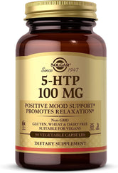 SOLGAR - 5 HTP 100 MG 90 CAP - Wellness Shoppee