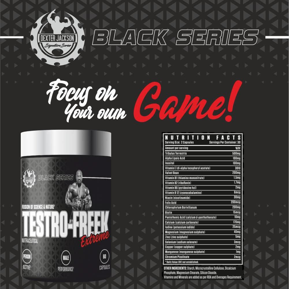 Dexter Jackson Black Series Tesstro-Freek Extreme - Wellness Shoppee