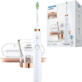 Philips Sonicare Diamond Clean Sonic Electric Toothbrush, HX9312/04, Rose Gold - Wellness Shoppee