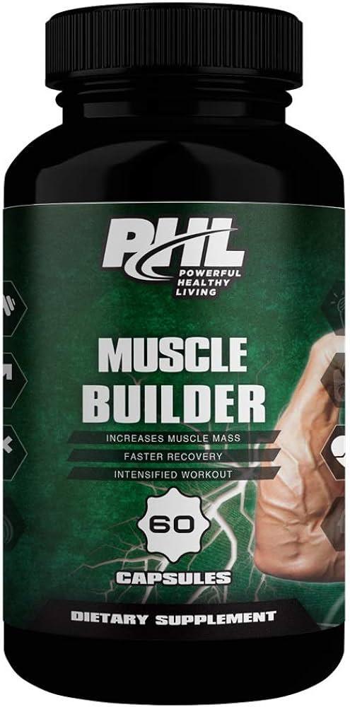 PHL Muscle builder 60 Capsules - Wellness Shoppee