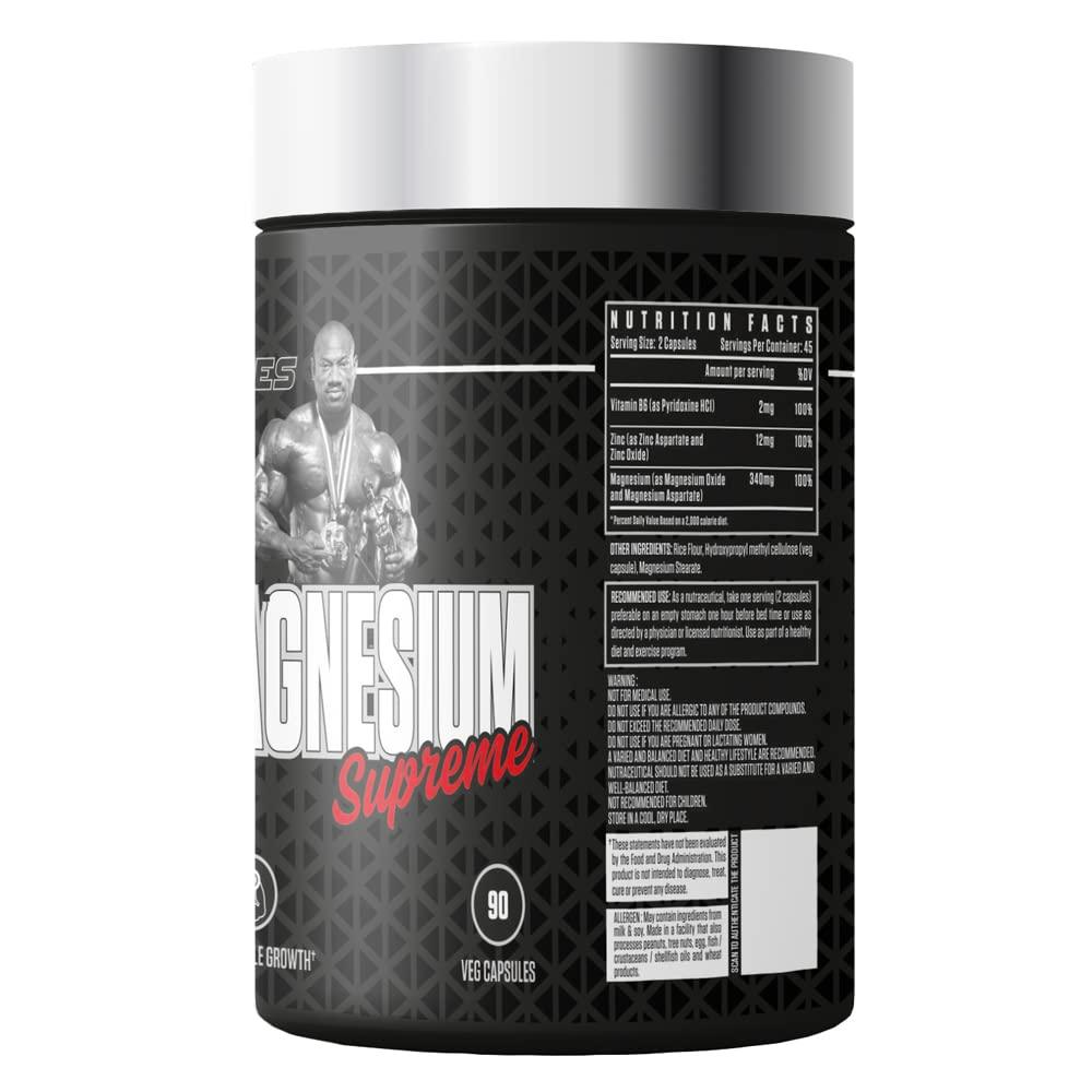 Dexter Jackson Black Series Zinc & Magnesium Supreme - Wellness Shoppee