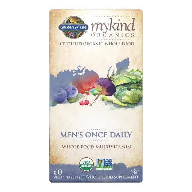 Garden of Life mykind Organics Mens Once Daily 60 Tablets - Wellness Shoppee