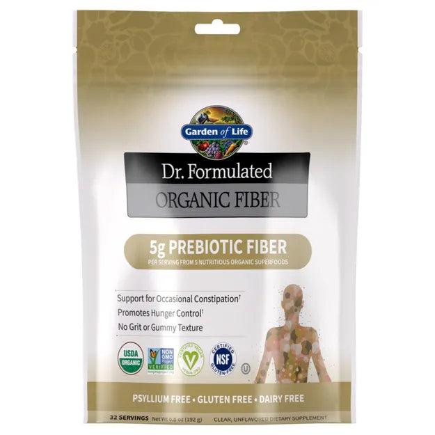 Garden of Life Dr. Formulated Organic Fiber Unflavored 6.8oz (192g) Powder - Wellness Shoppee