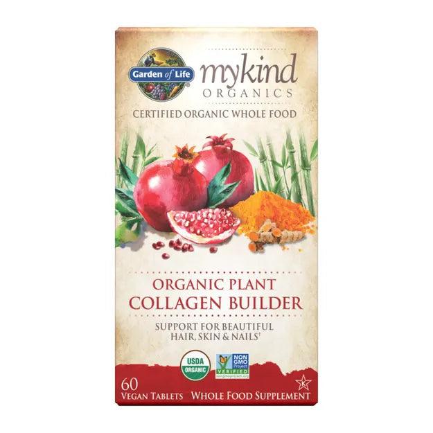 Garden of Life mykind Organics Organic Plant Collagen Builder 60 Tablets - Wellness Shoppee