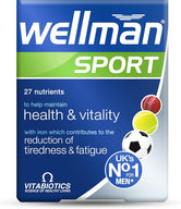 Wellman Vitabiotics Sport Vitamin Tablets, 30 Tabs