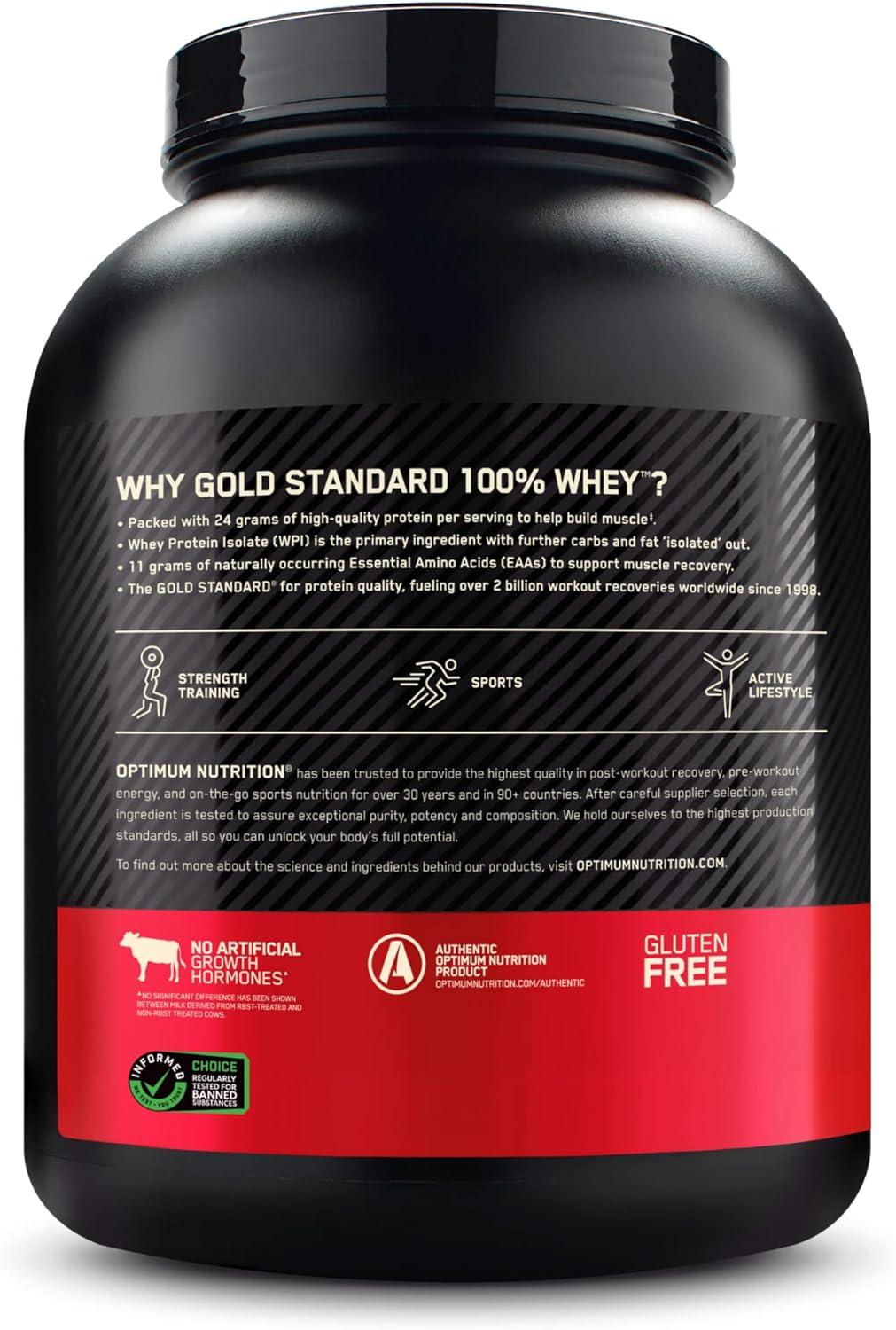 Optimum Nutrition 100% Gold Standard Whey 5lbs - Wellness Shoppee