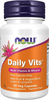 Now Foods Daily Multi-Vitamin, 30 Veg Capsules - Wellness Shoppee