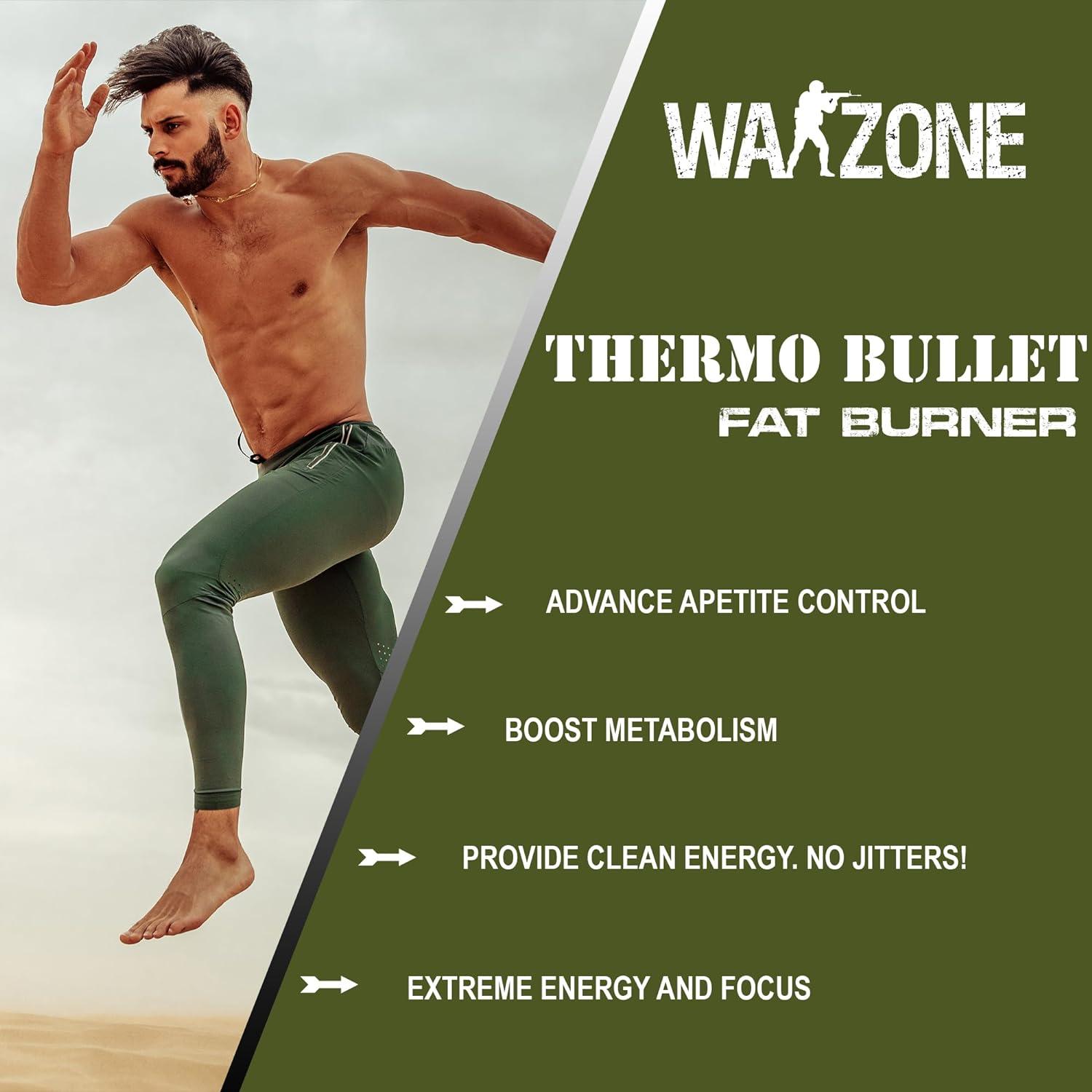 Warzone Thermo Bullet Thermogenic Fat Burner - Wellness Shoppee