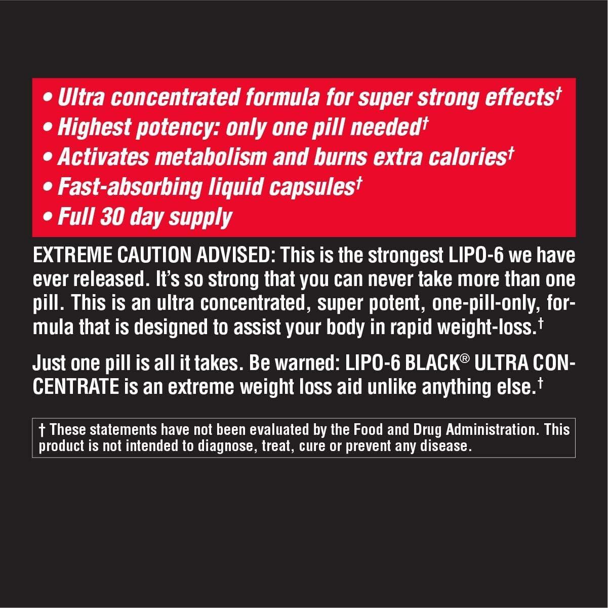 Nutrex Lipo 6 Black Ultra Concentrate 60 Caps - Wellness Shoppee