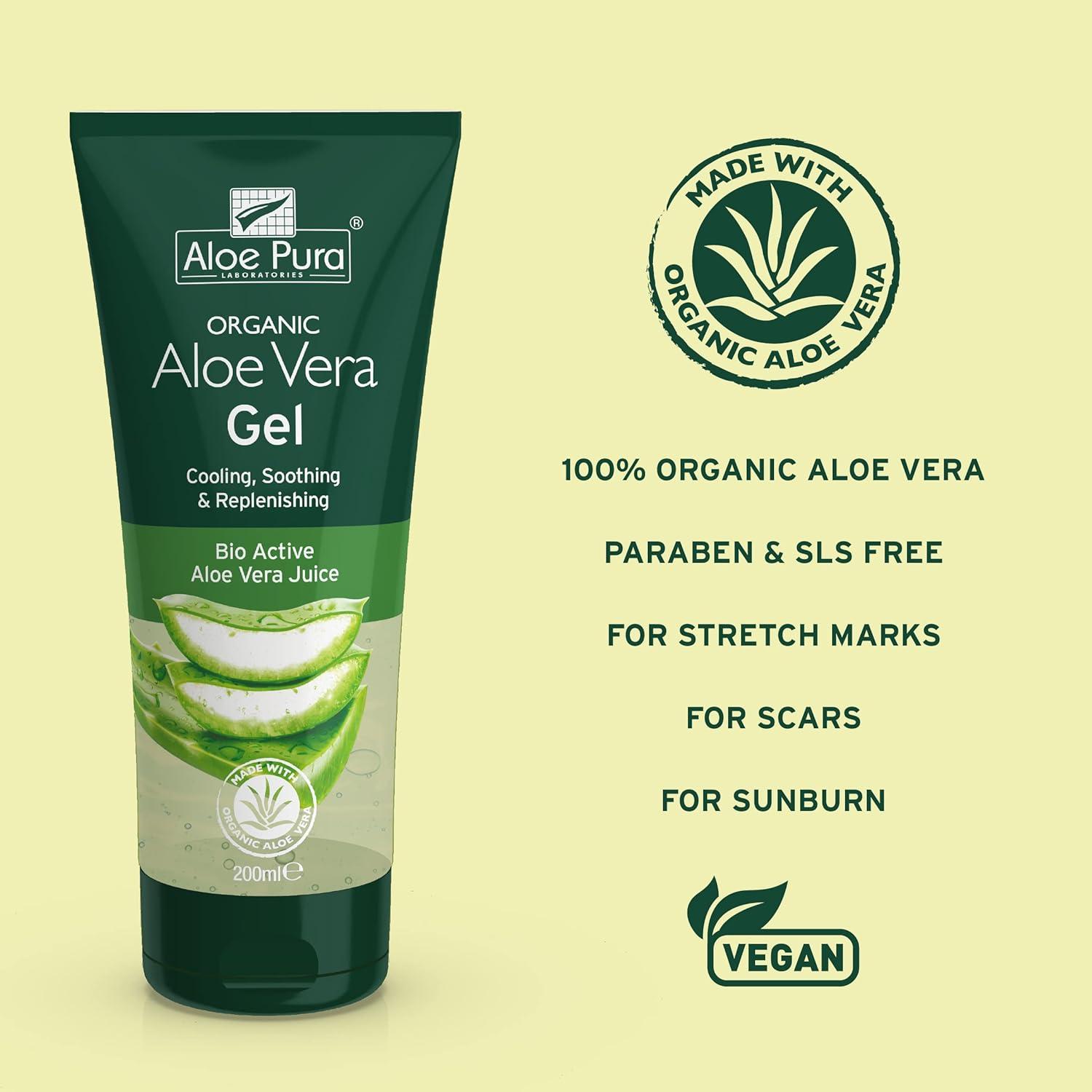 Aloe Pura Aloe Vera Gel 200ML - Wellness Shoppee