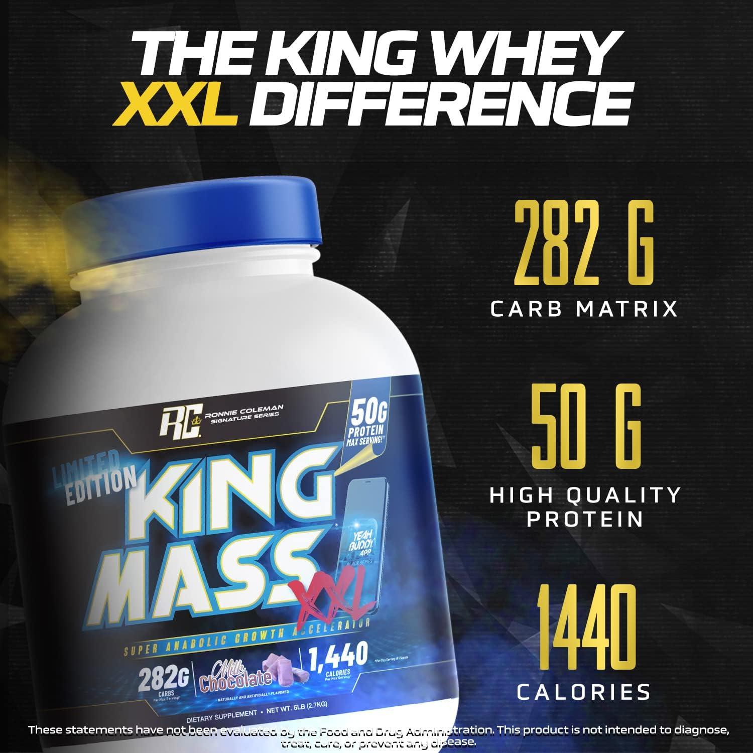 Ronnie Coleman Signature Series King Mass XXL 6lb - Wellness Shoppee