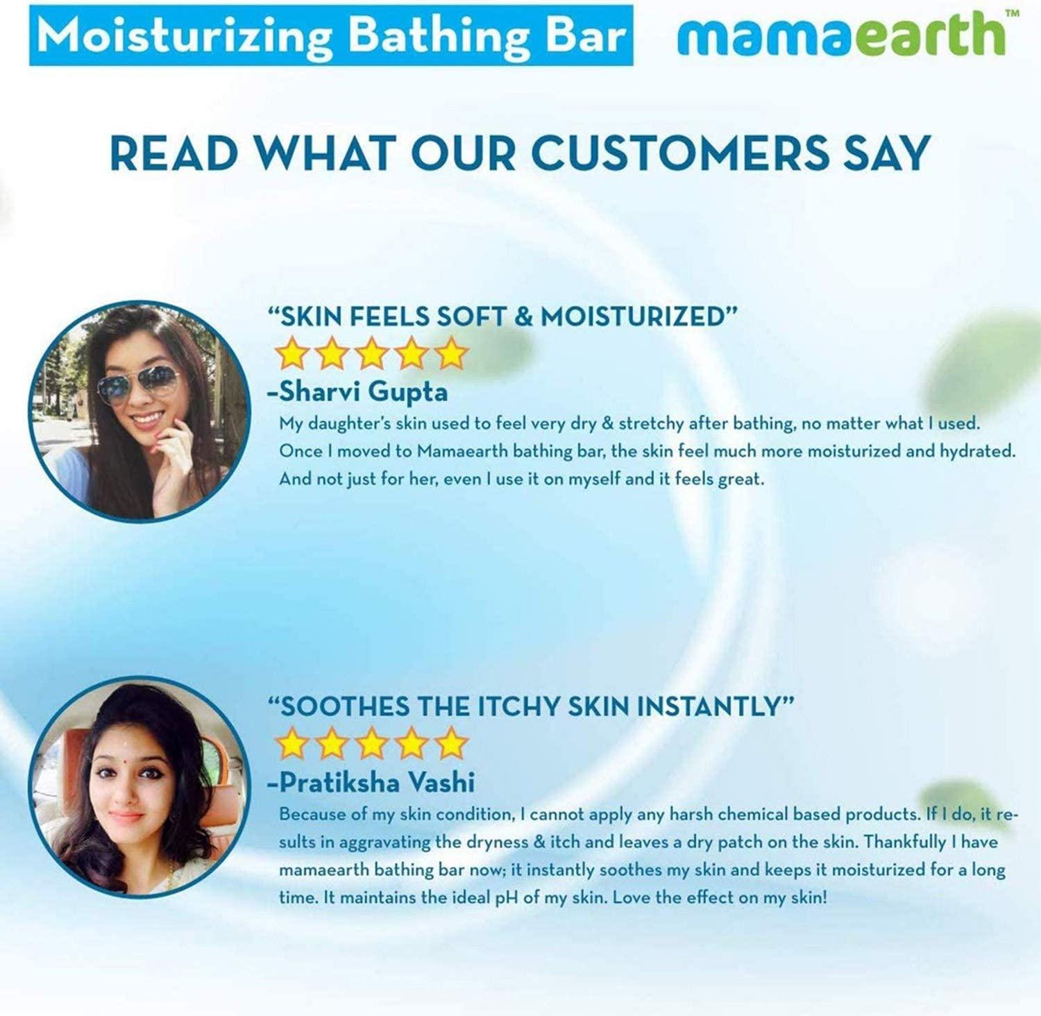 Mamaearth Baby Bath Soap Bar with Goat Milk 75g - Wellness Shoppee