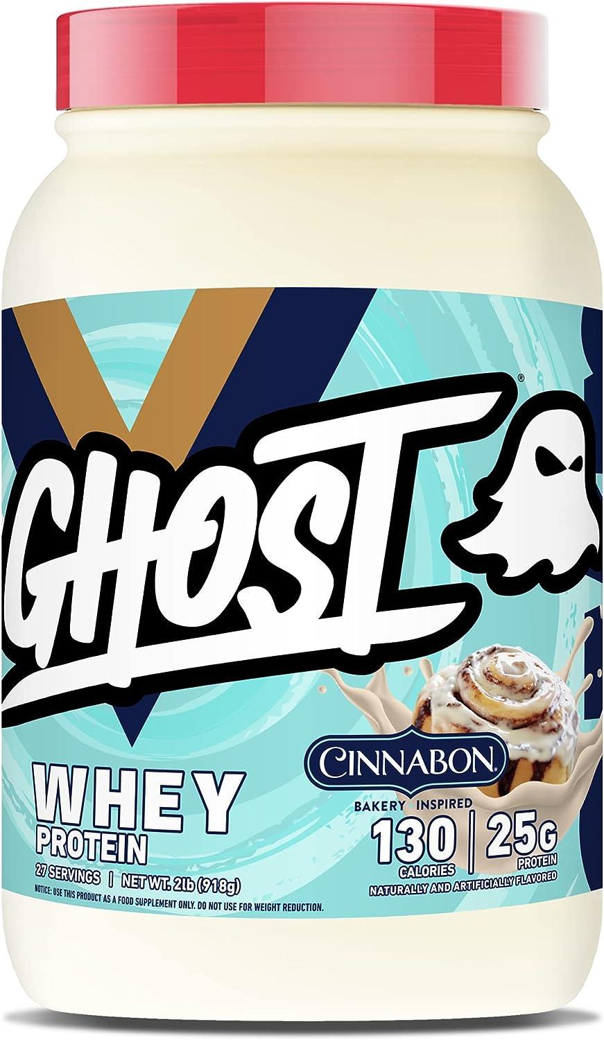 Ghost Whey Protein Powder - 2lb, 25g Of Protein - Wellness Shoppee