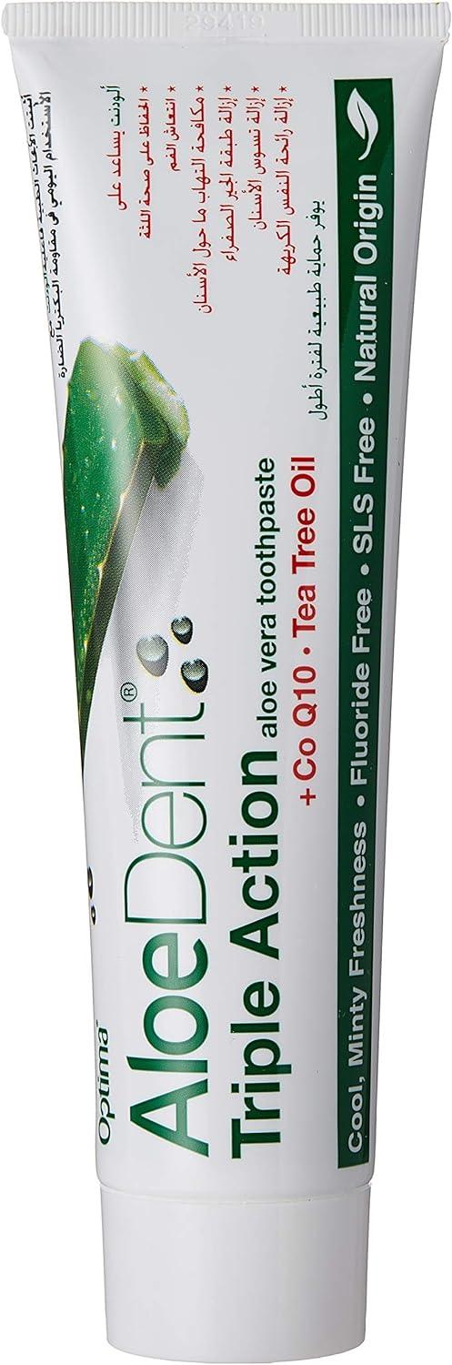 Aloedent Triple Action Aloe Vera Toothpaste 100ml - Wellness Shoppee