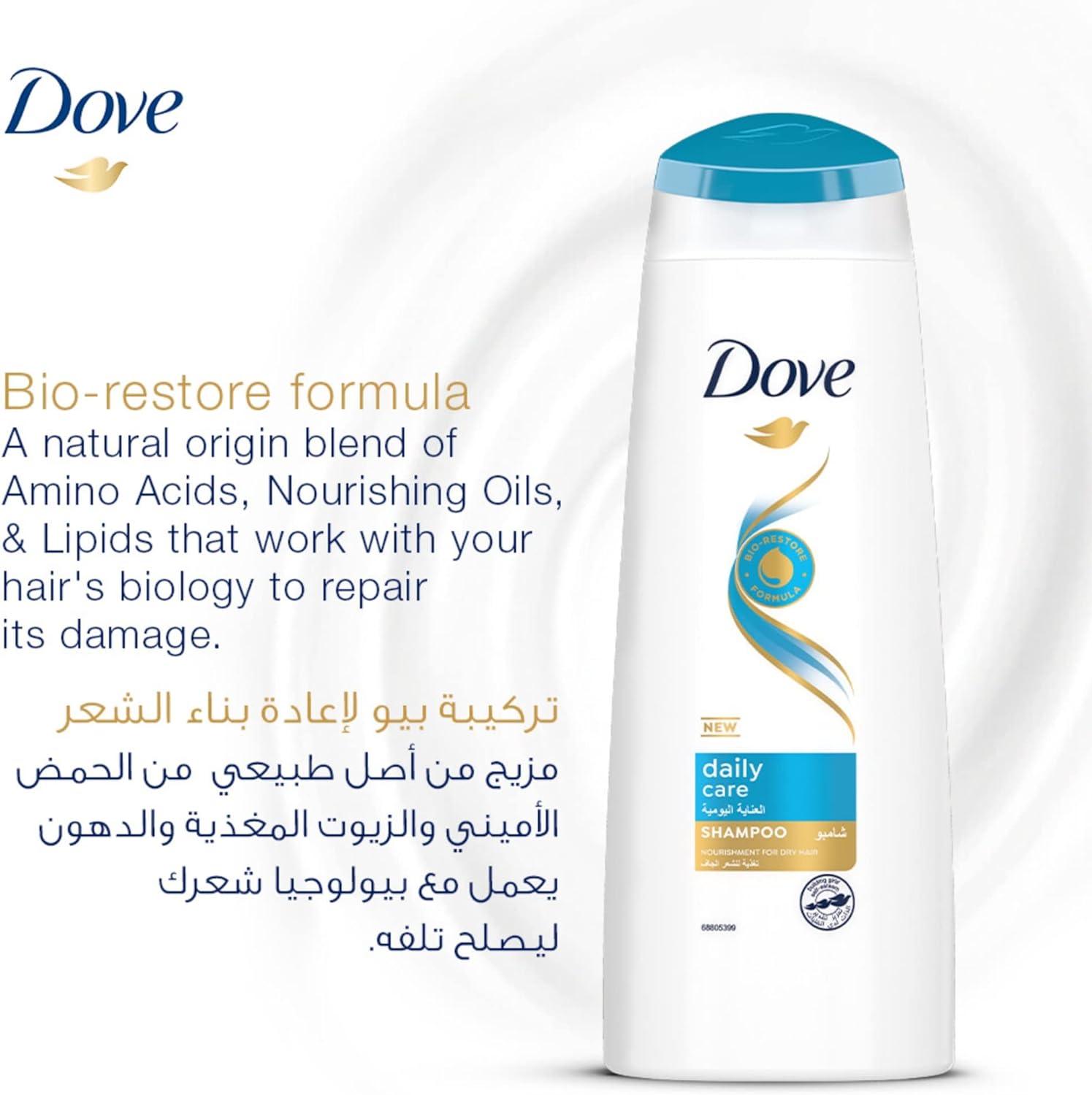 Dove Shampoo Daily Care, 400ML - Wellness Shoppee