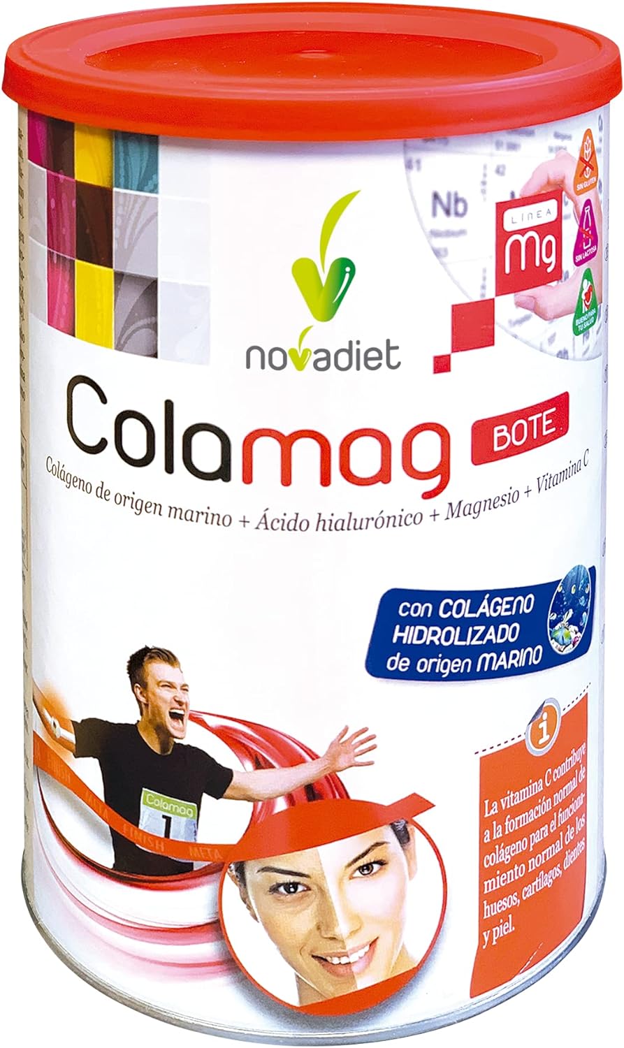Novadiet Colamag Bote Marine Collagen with Hyaluronic Acid 300g