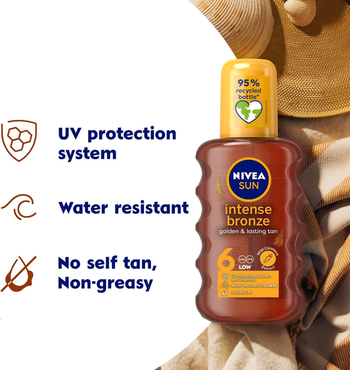 NIVEA SUN Tanning Oil Spray - Wellness Shoppee