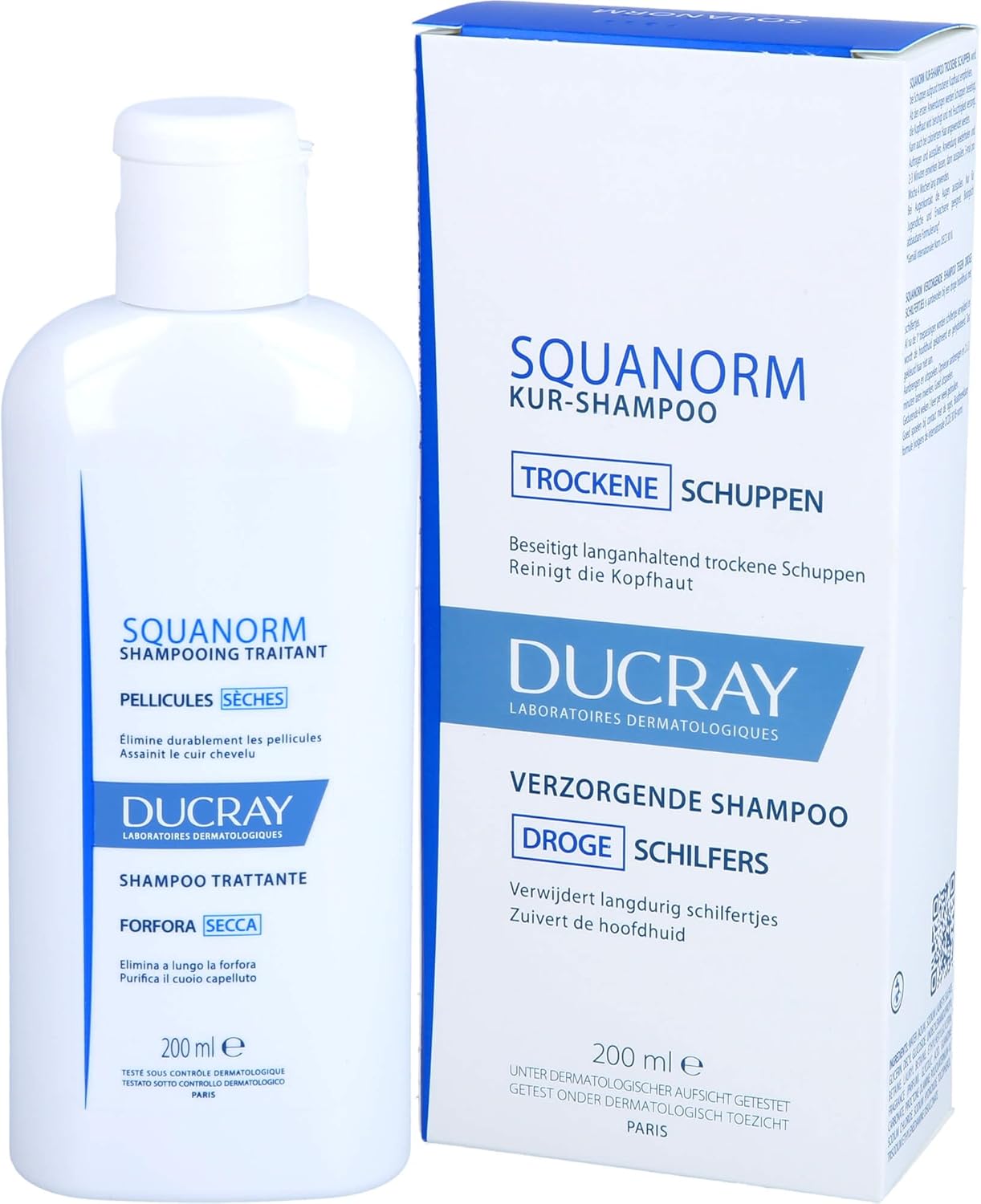 Ducray Squanorm Dry Dandruff Shampoo 200 mL