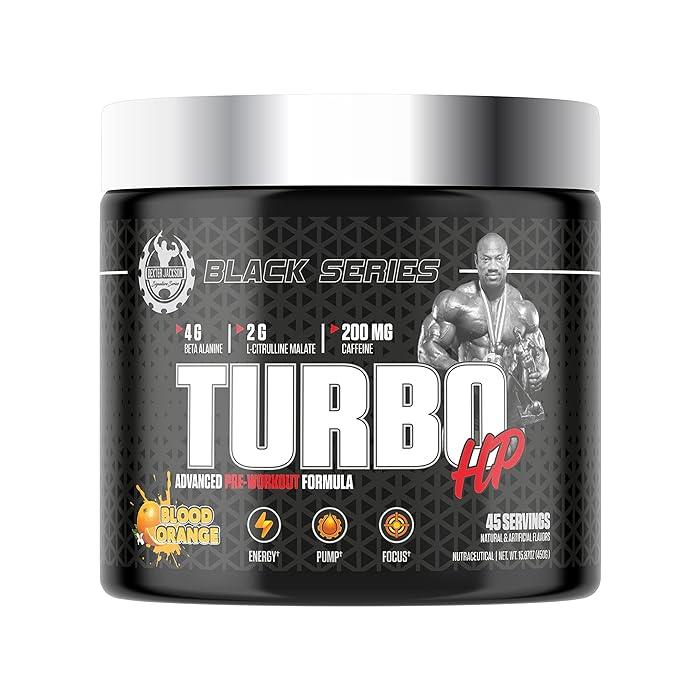 Dexter Jackson Black Series Turbo Hp Pre Workout - Wellness Shoppee