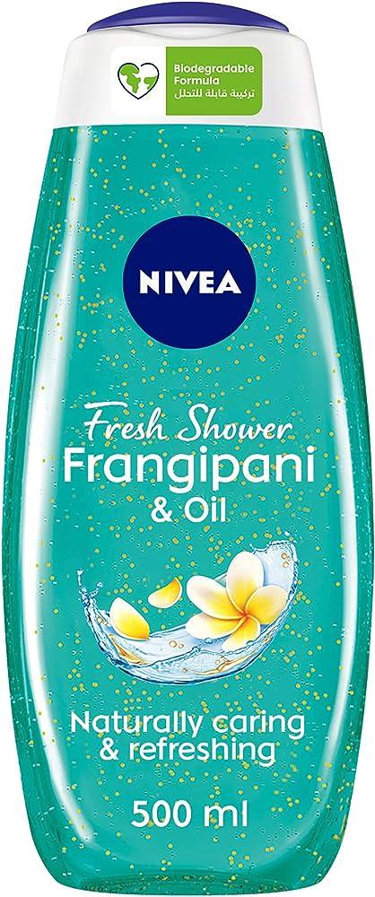 NIVEA Shower Gel Body Wash Frangipani and Oil Caring Oil Pearls Frangipani Scent 250ml - Wellness Shoppee