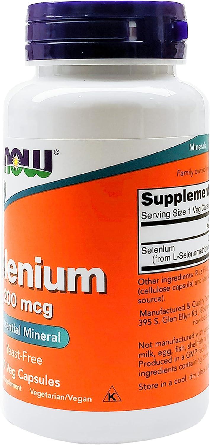 Now Selenium 200Mcg Vcaps. 90'S - Wellness Shoppee