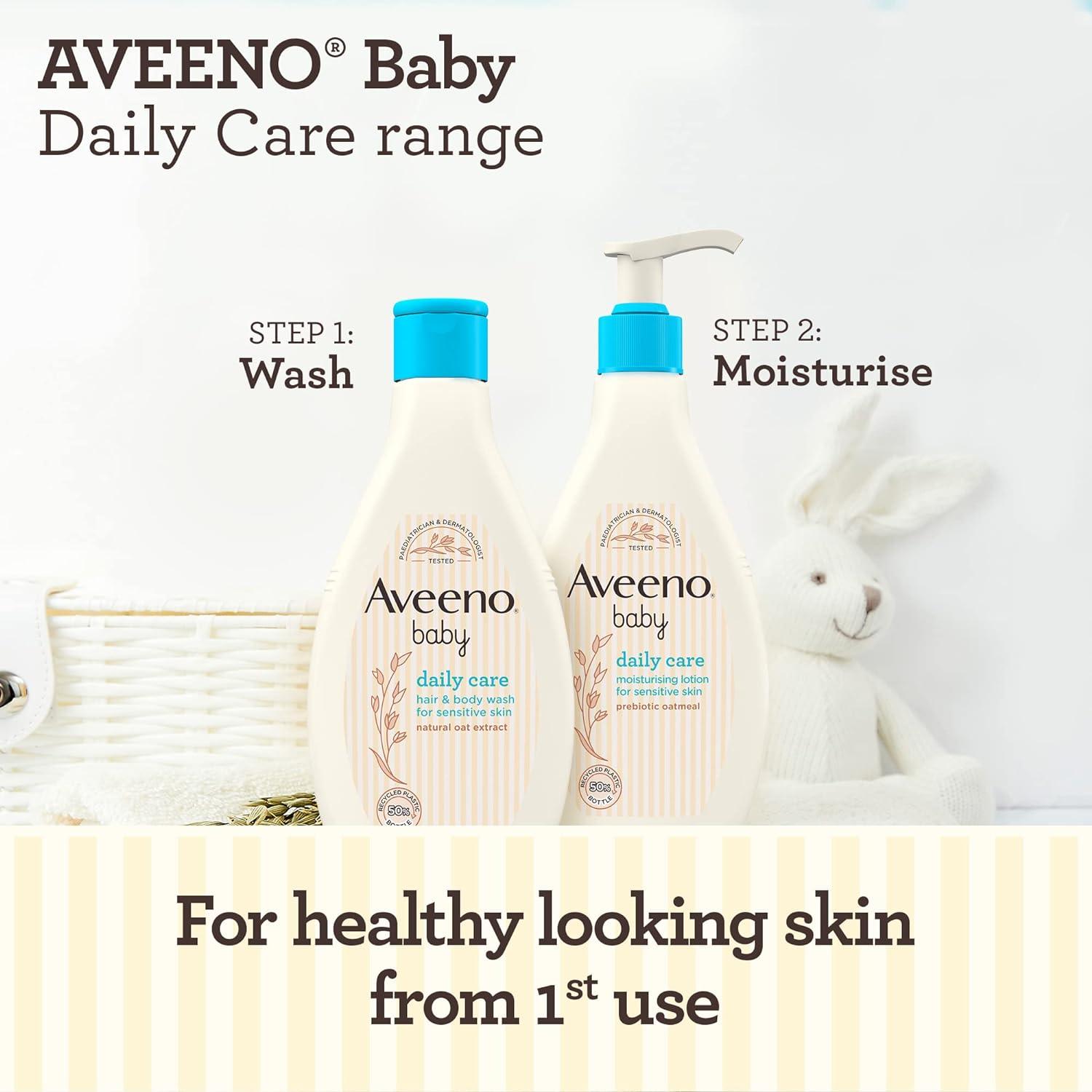 Aveeno Baby Daily Care Hair And Body Wash, 250ml - Wellness Shoppee