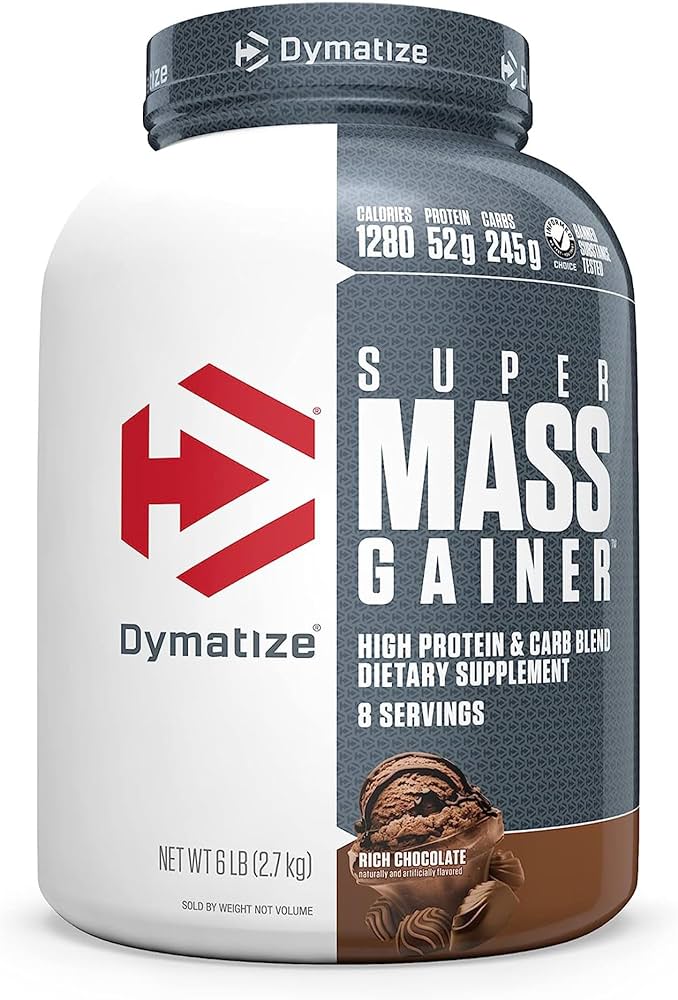 Dymatize, Super Mass Gainer, 6 Lbs