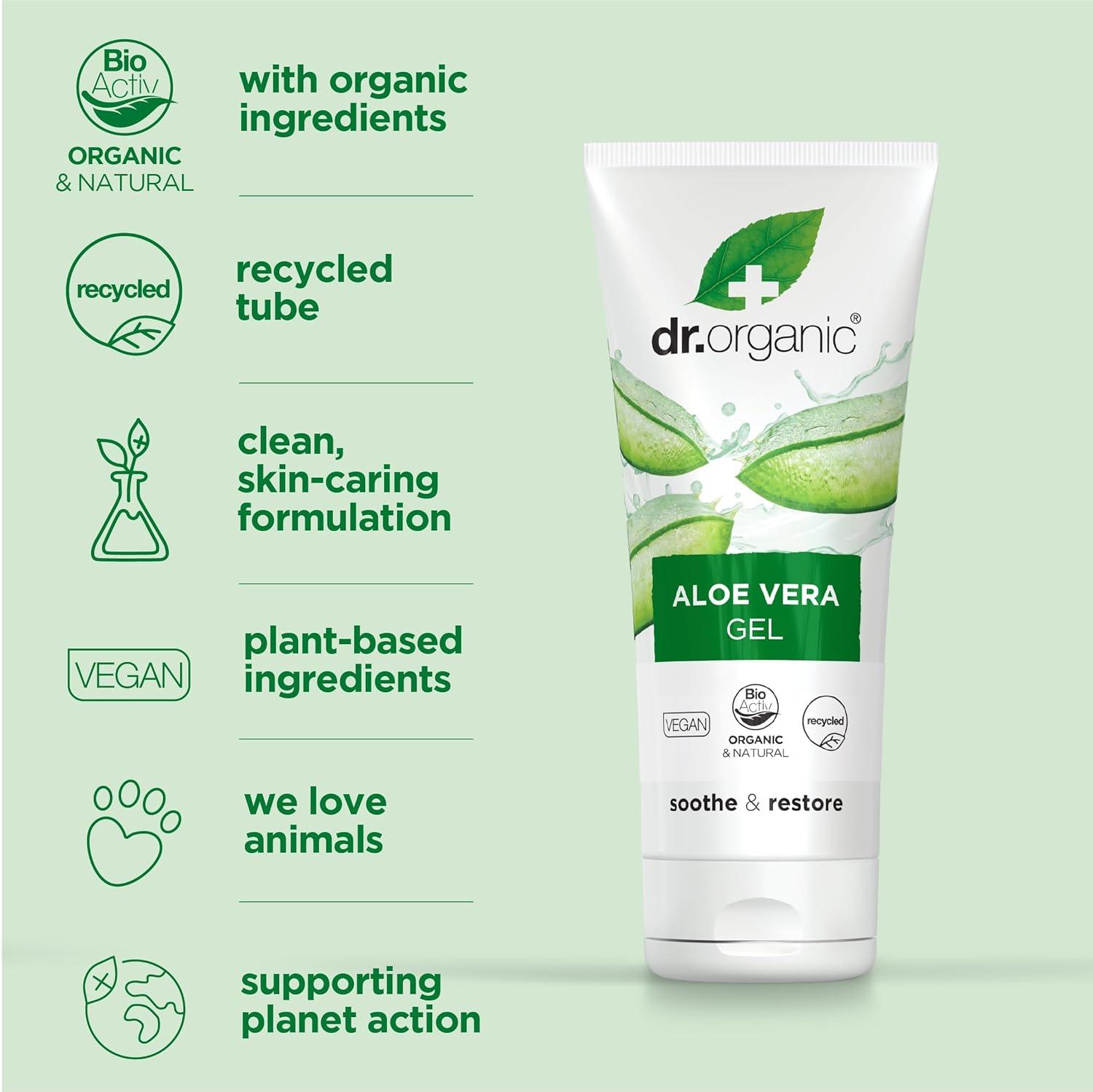 Dr. Organic Dr.Organic Body Organic Gel Aloe Vera 200 ml - Wellness Shoppee