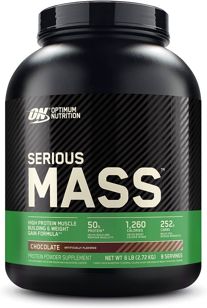 Optimum Nutrition Serious Mass Vanilla 6Lbs