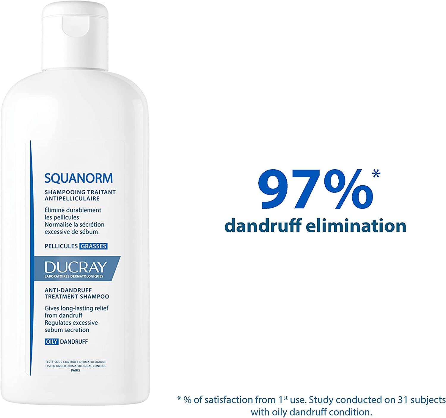 Ducray Squanorm Dandruff Shampoo - 200 ml - Wellness Shoppee