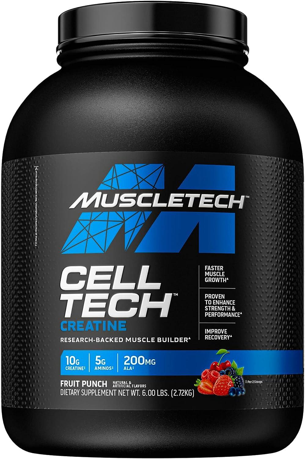 MuscleTech Cell Tech Fruit Punch 6lbs - Wellness Shoppee