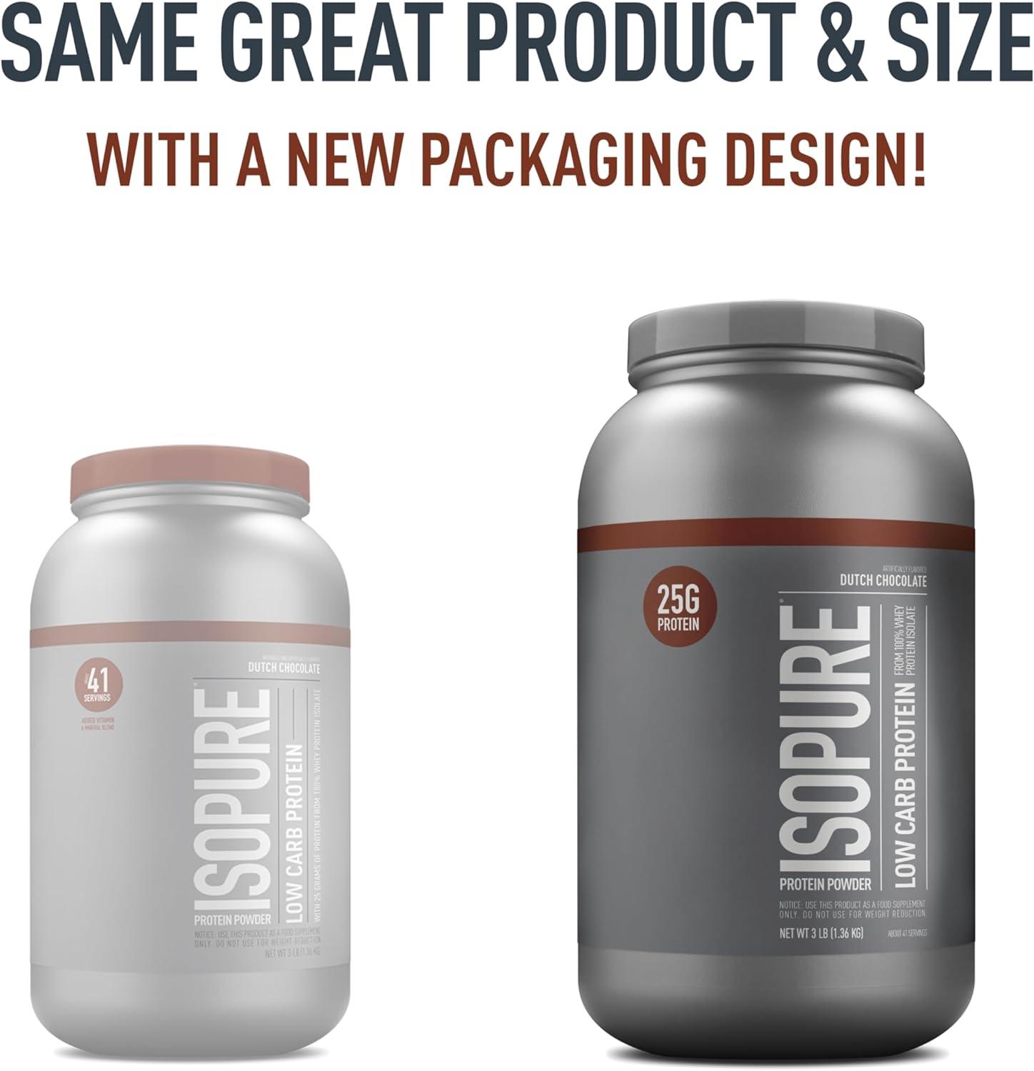 Natures Best Isopure Chocolate 3lbs - Wellness Shoppee