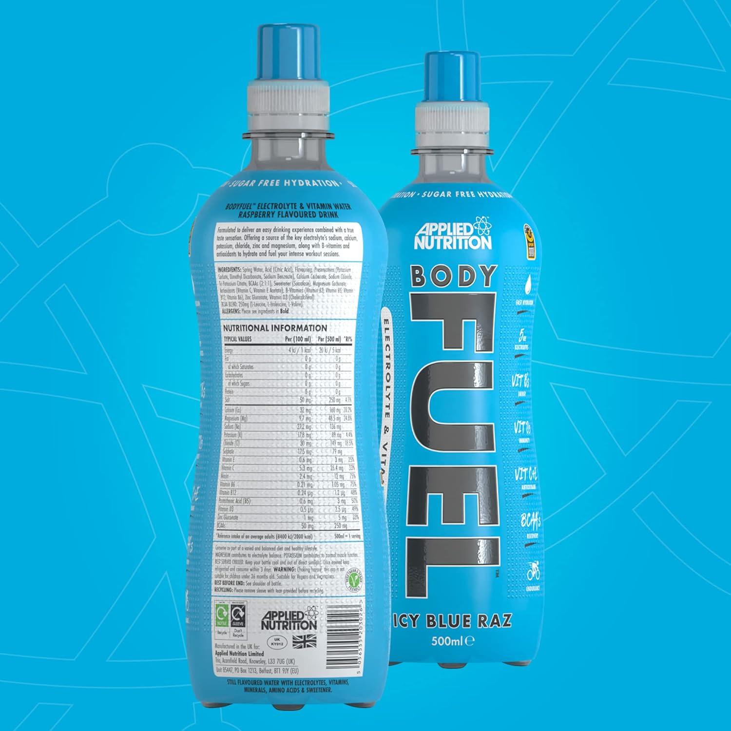 Applied Nutrition BodyFuel Electrolyte Water, 500ml - Wellness Shoppee