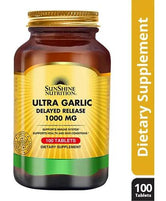 Sunshine N Ultra Garlic Delayed Release 1000mg - 100 Tablets - Wellness Shoppee