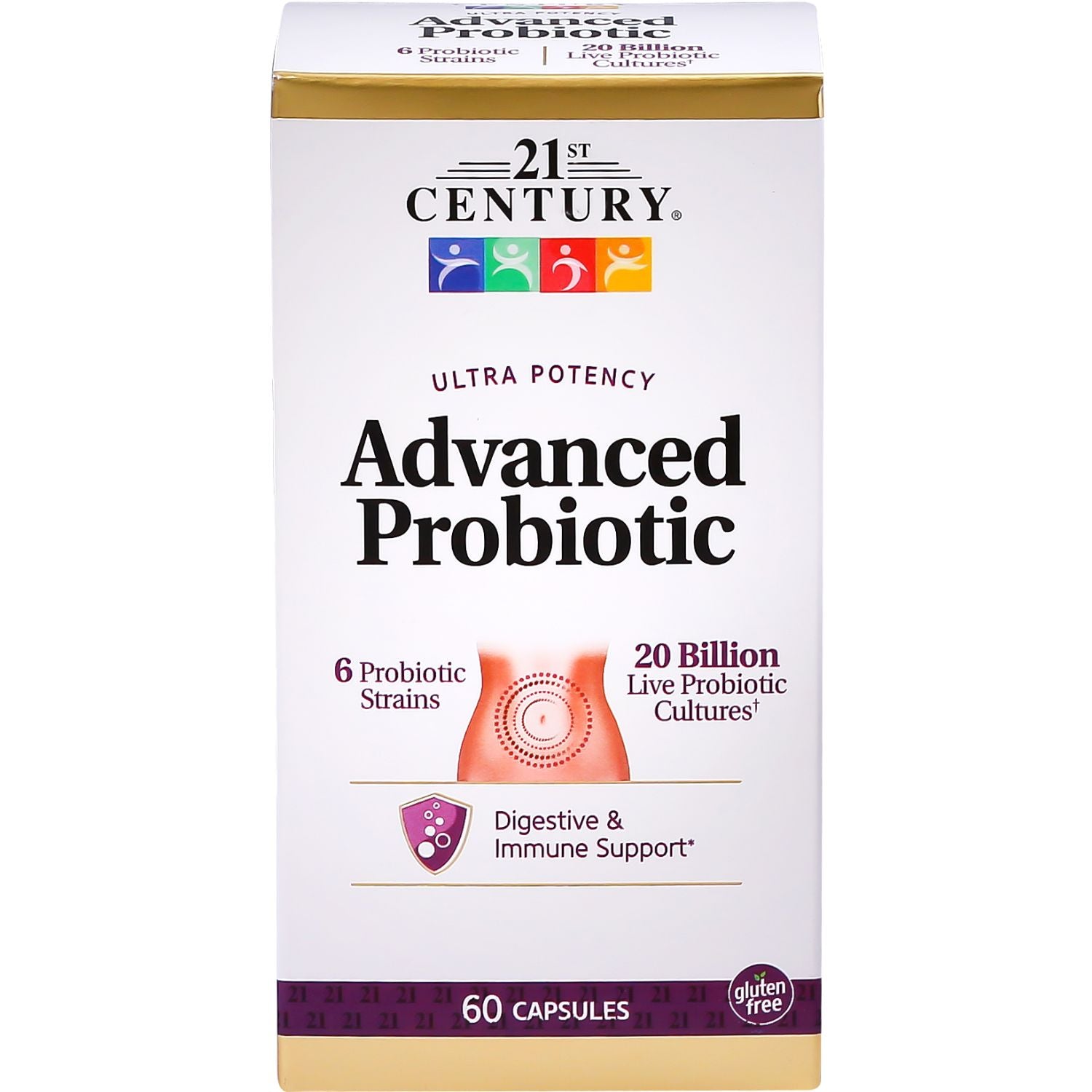 21st Century Advanced Probiotics Capsules 60's