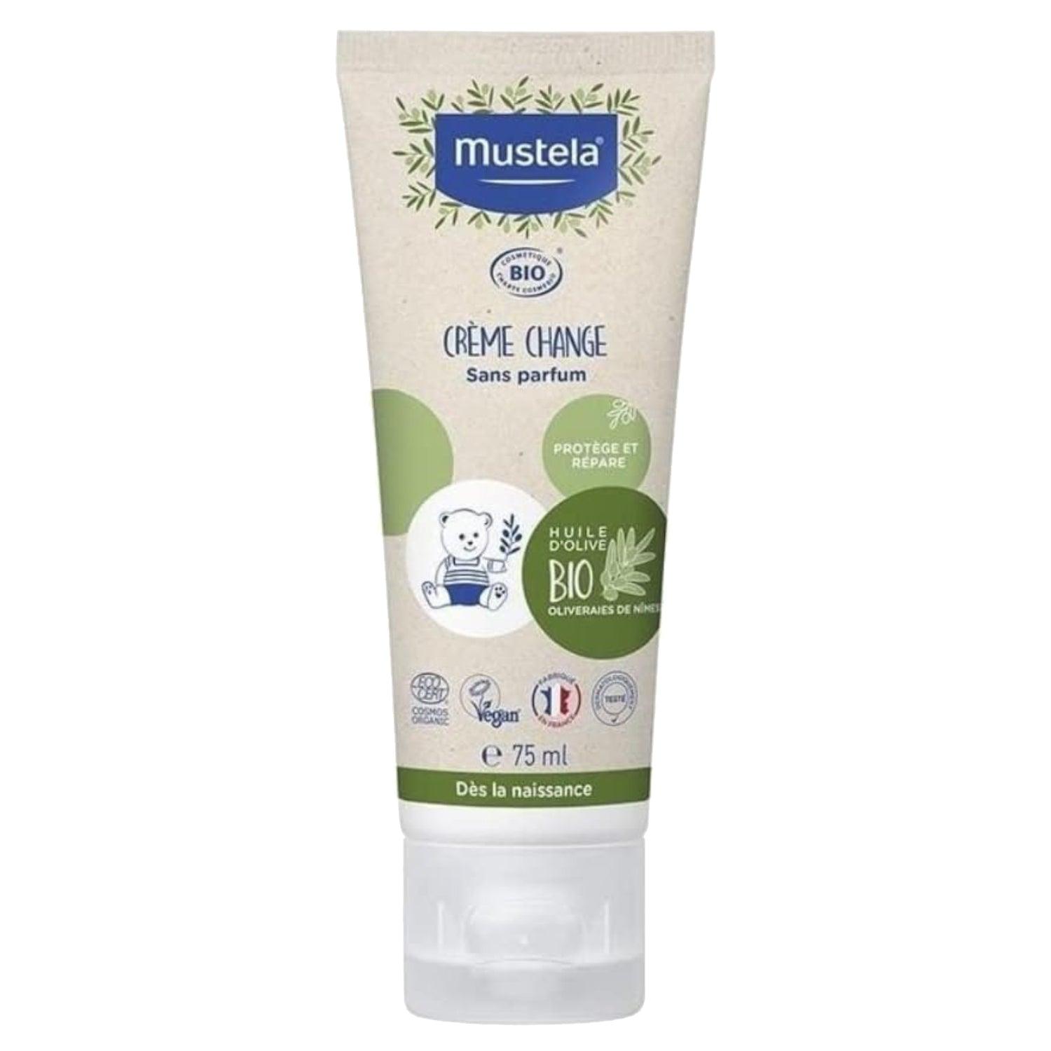 Mustela Bio Organic Diaper Cream 75ml - Wellness Shoppee